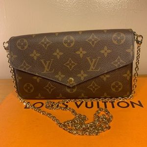 Louis Vuitton Felicie Pochette Monogram canvas